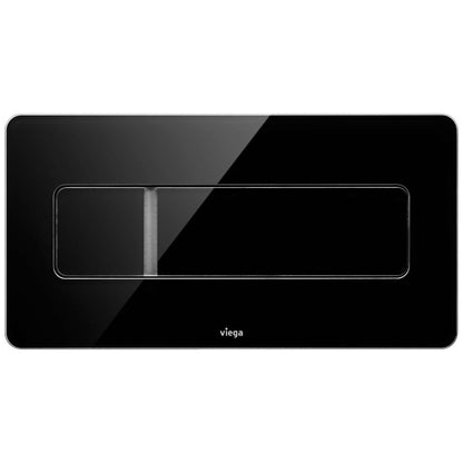 Viega Visign More 105 Clapeta actionare WC, negru lucios