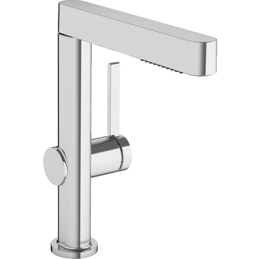 Baterie lavoar inalta Hansgrohe Finoris, cu ventil H23 cm