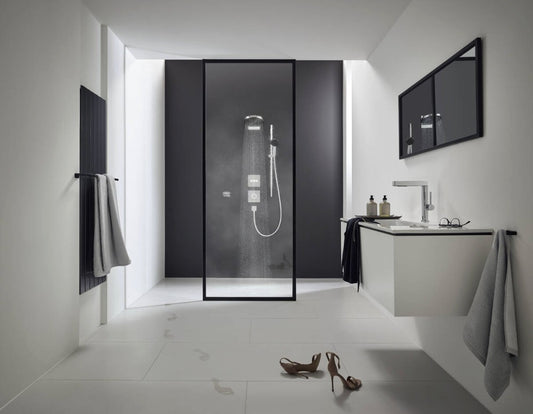 Baterie lavoar inalta Hansgrohe Finoris, cu ventil H23 cm