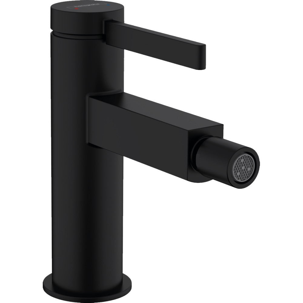 Hansgrohe Finoris Baterie bideu monocomanda cu ventil, negru mat