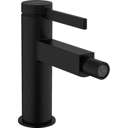 Hansgrohe Finoris Baterie bideu monocomanda cu ventil, negru mat
