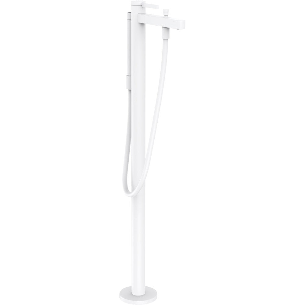 Hansgrohe Finoris Baterie cada freestanding, alb mat