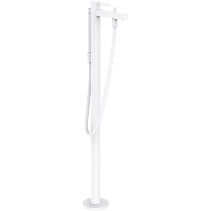 Hansgrohe Finoris Baterie cada freestanding, alb mat