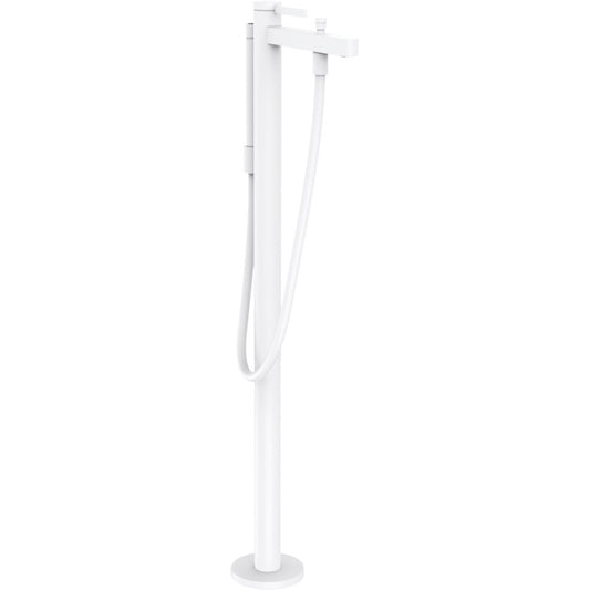 Hansgrohe Finoris Baterie cada freestanding, alb mat