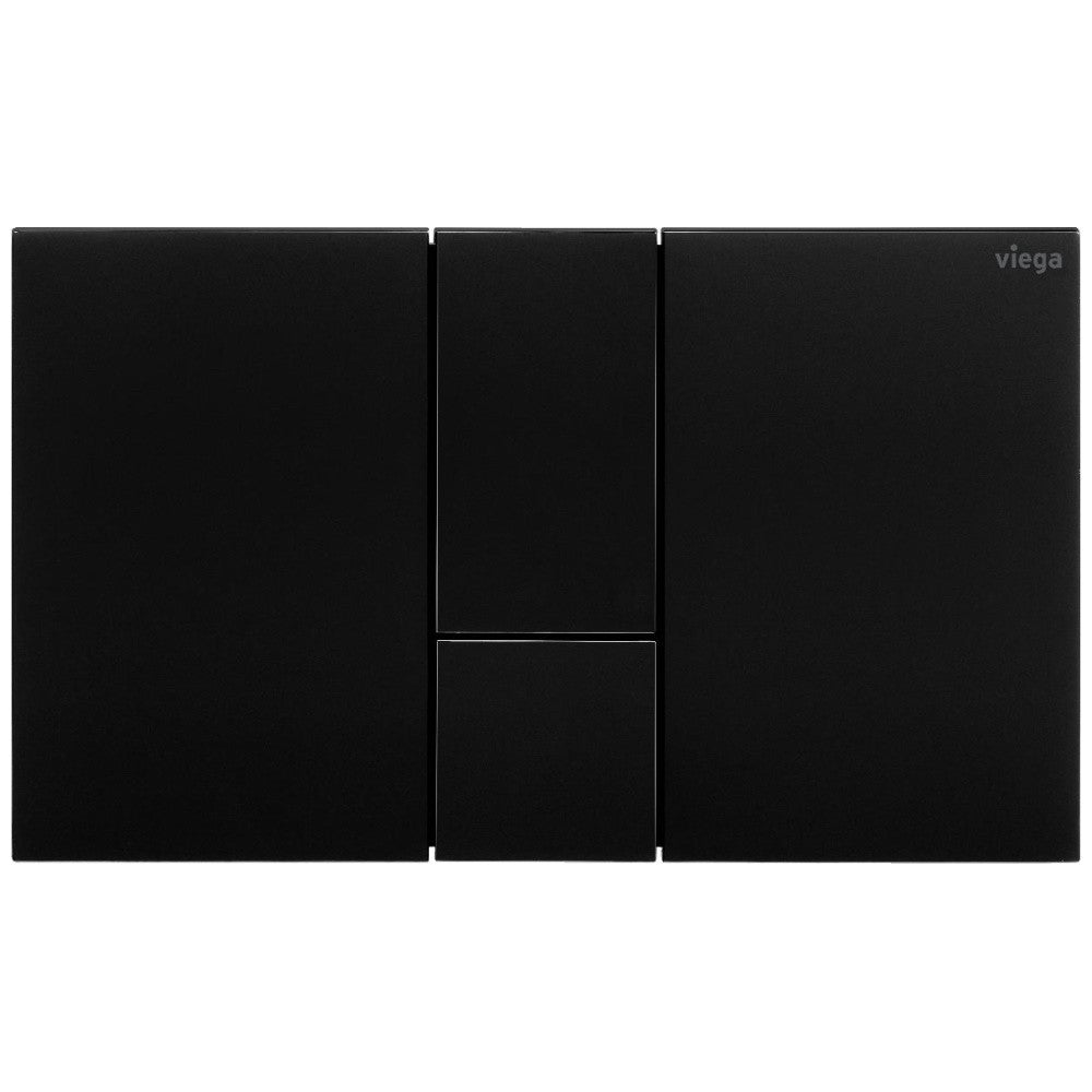 Viega Visign Style 24 Clapeta actionare WC, negru lucios