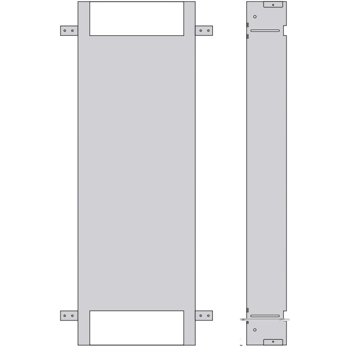 Bemeta Rama montaj nisa perete baie H900 mm