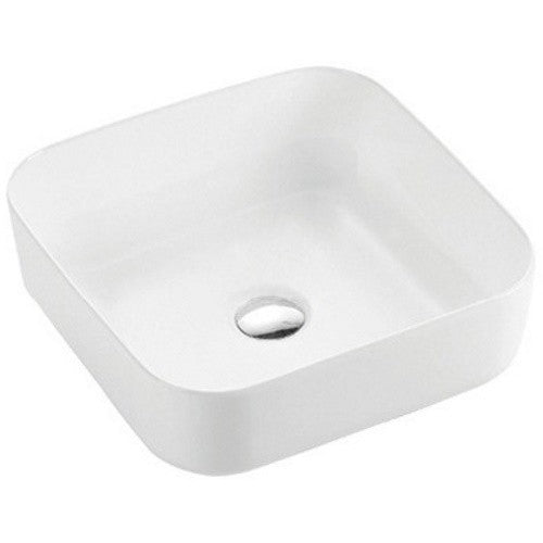 Lavoar baie pe blat, patrat Fluminia Andra 39x39 cm