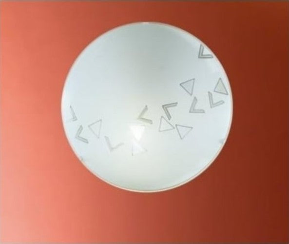 Eglo Mars Plafoniera 1x60W, triunghiuri decorative