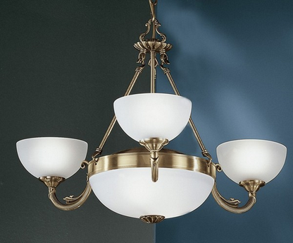 Eglo Savoy Lustra 3x40W, alb/bronz