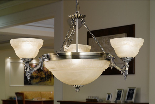 Eglo Marbella Lustra 6x60W, bej/bronz