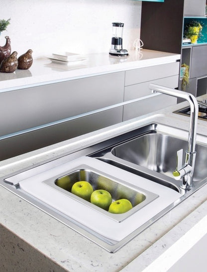 Franke Neptune NET 620 Chiuveta bucatarie inox 86x51 cm, finisaj microdekor