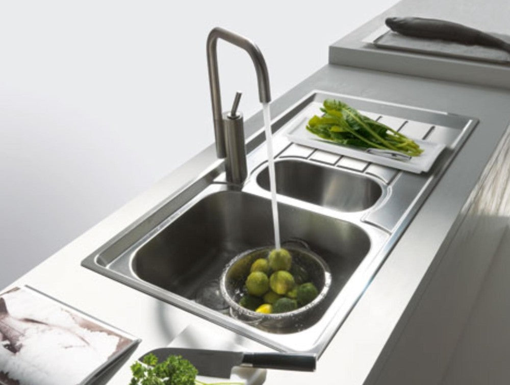 Franke Neptune NET 651 Chiuveta bucatarie inox 100x51 cm, finisaj microdekor