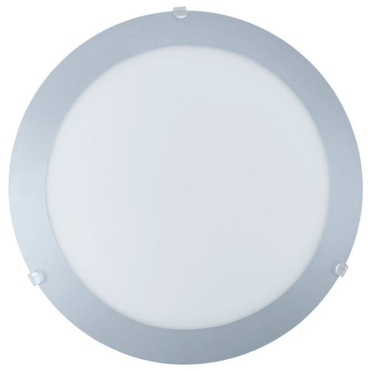 Eglo Mars 1 Plafoniera 1x60W, alb/argintiu