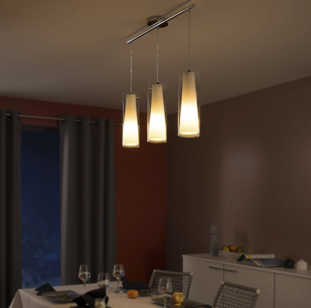 Eglo Pinto Lustra 3x60W, alb