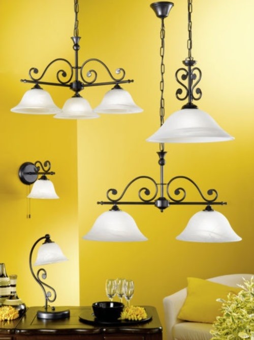 Eglo Murcia Pendul 1x60W, alb