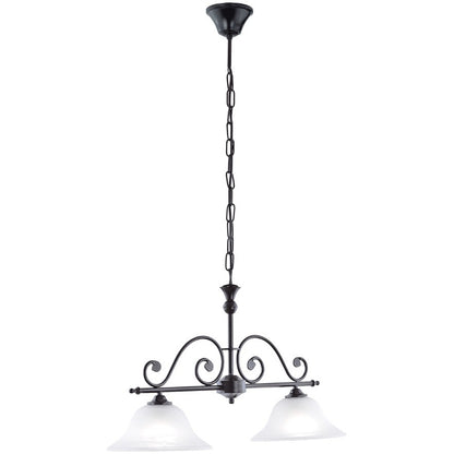 Eglo Murcia Pendul 2x60W, alb