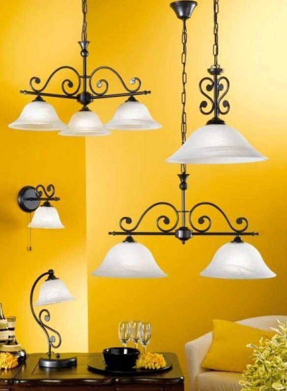 Eglo Murcia Pendul 2x60W, alb