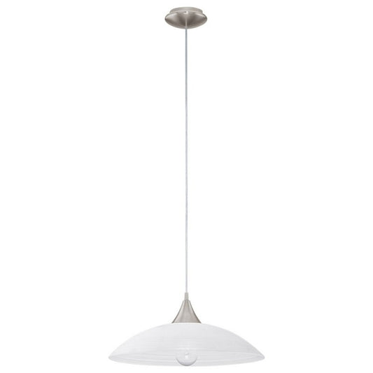 Eglo Lazolo Pendul 1x60W, alb/galben