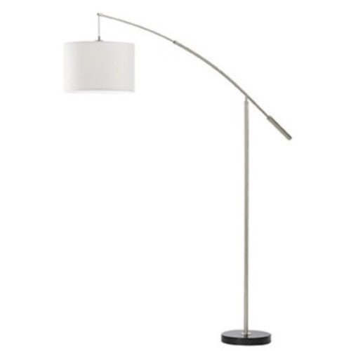 Eglo Nadina Lampadar 1x60W, crom mat/alb