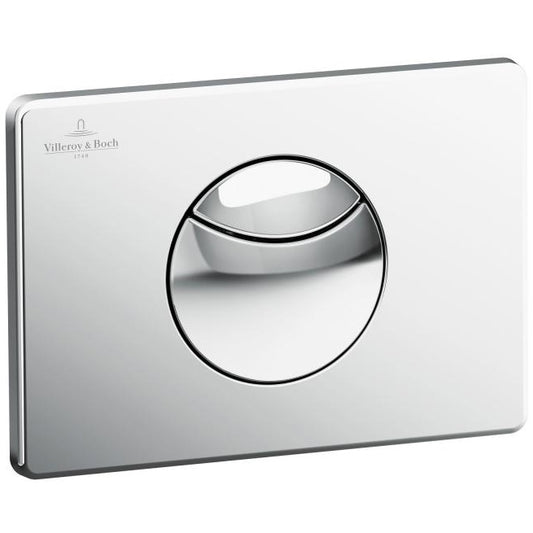 Villeroy & Boch ViConnect Clapeta de actionare WC buton rotund, crom lucios