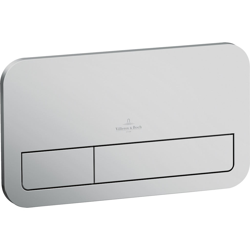 Villeroy & Boch ViConnect Clapeta de actionare WC, crom mat