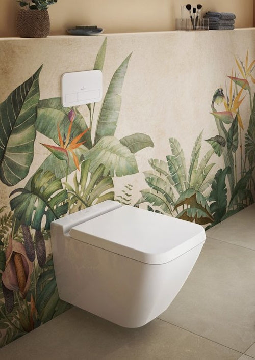 Villeroy & Boch ViConnect Clapeta de actionare WC, crom mat
