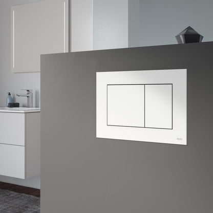 Tece Now Clapeta de actionare Dual-Flush, alb lucios