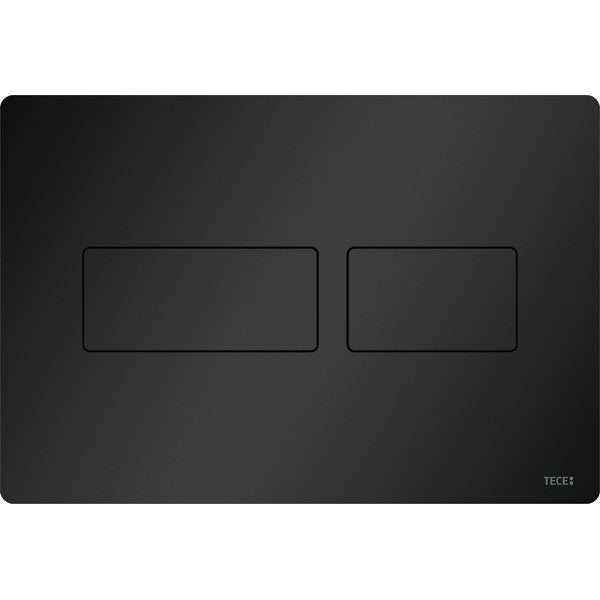 Tece Solid Clapeta de actionare Wc Dual-Flush, negru mat