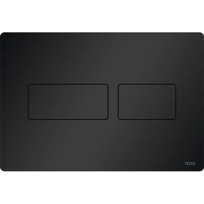 Tece Solid Clapeta de actionare Wc Dual-Flush, negru mat