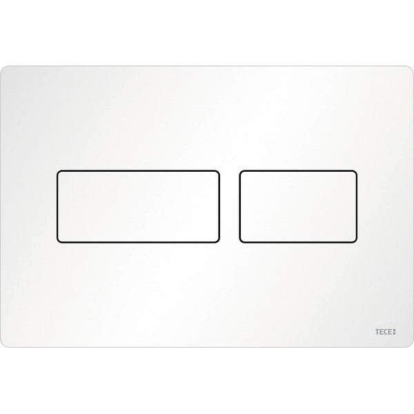 Tece Solid Clapeta de actionare Wc Dual-Flush, alb mat
