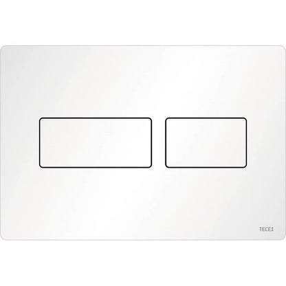 Tece Solid Clapeta de actionare Wc Dual-Flush, alb mat