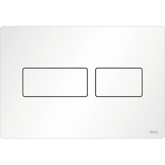 Tece Solid Clapeta de actionare Wc Dual-Flush, alb mat