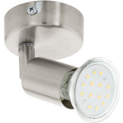 Eglo Buzz-LED Spot 1x3W, nickel mat