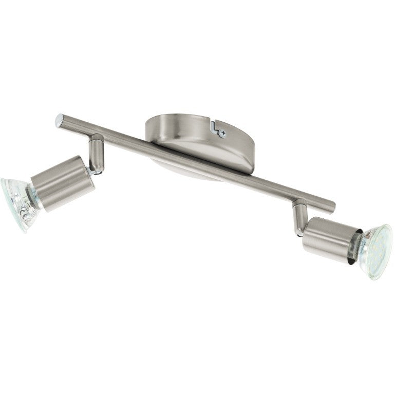 Eglo Buzz-LED Aplica cu spoturi 2x3W, nickel mat