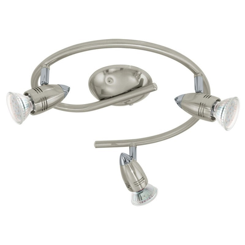 Eglo Magnum Led Plafoniera cu 3 spoturi 3x3W, crom mat