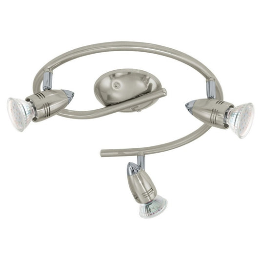 Eglo Magnum Led Plafoniera cu 3 spoturi 3x3W, crom mat