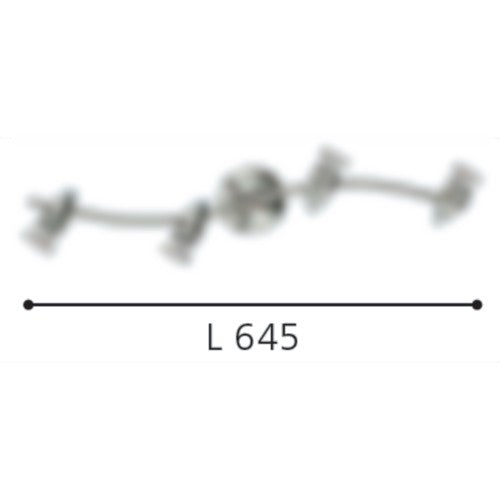 Eglo Magnum Led Plafoniera cu 4 spoturi 4x3W, crom mat
