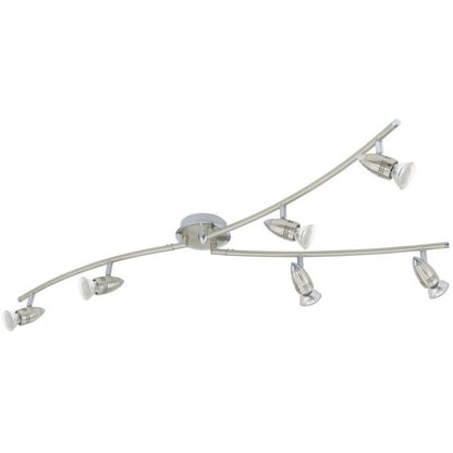 Eglo Magnum Led Plafoniera cu 6 spoturi 6x3W, crom mat