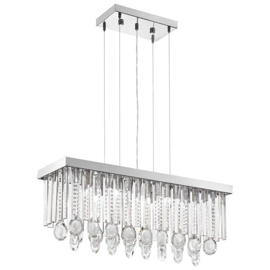 Eglo Calaonda Lustra dreptunghiulara 7x33W, transparent