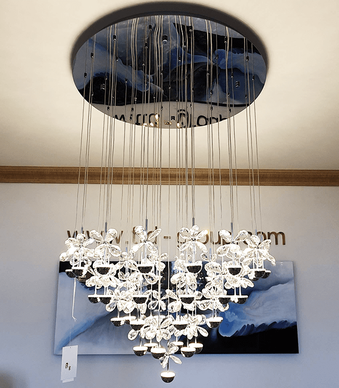 Eglo Pianopoli Lustra 43x2.5W, transparent