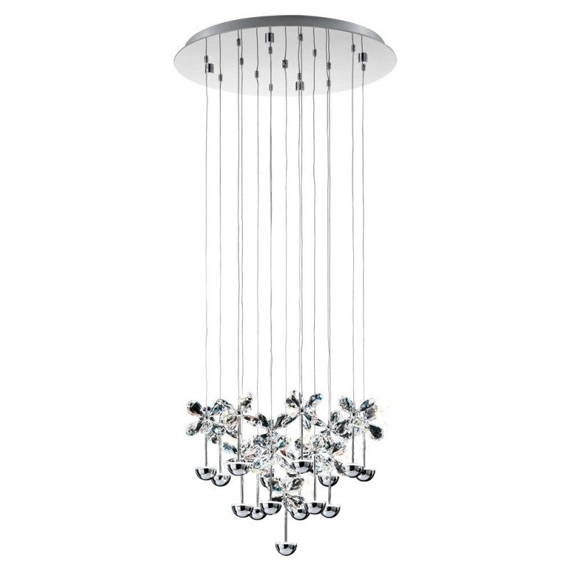 Eglo Pianopoli Lustra 15x2.5W, transparent