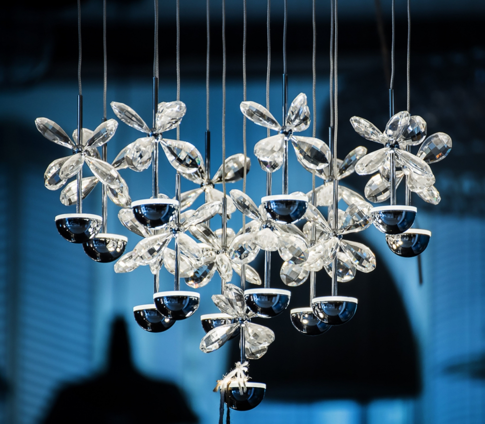 Eglo Pianopoli Lustra 15x2.5W, transparent