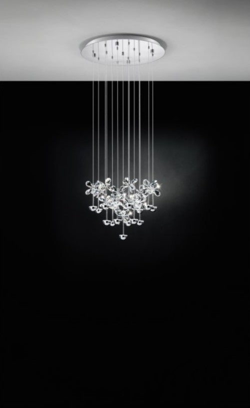 Eglo Pianopoli Lustra 15x2.5W, transparent