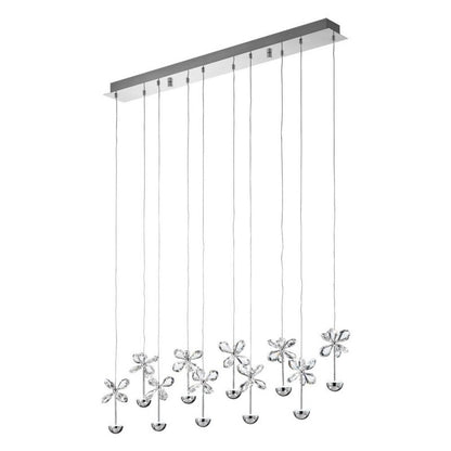 Eglo Pianopoli Lustra 10x2.5W, transparent