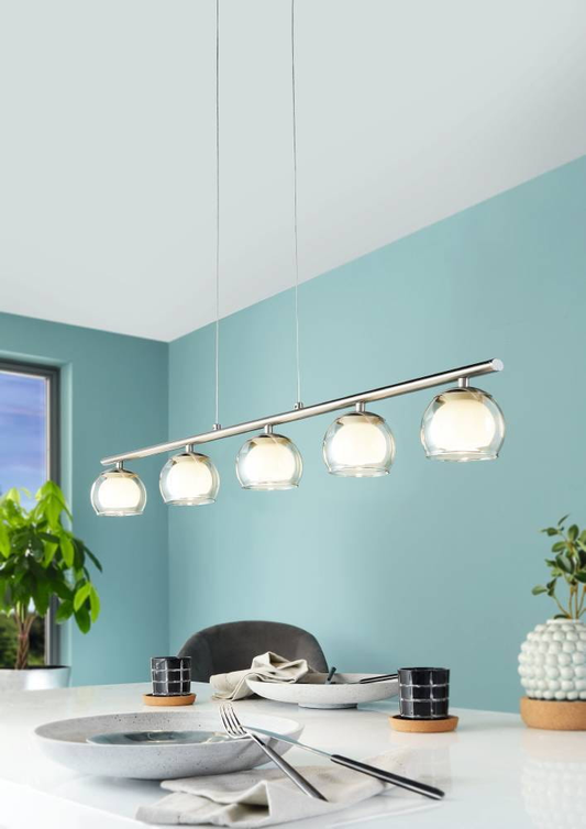Eglo Ascolese Lustra 5x3.3W, transparent