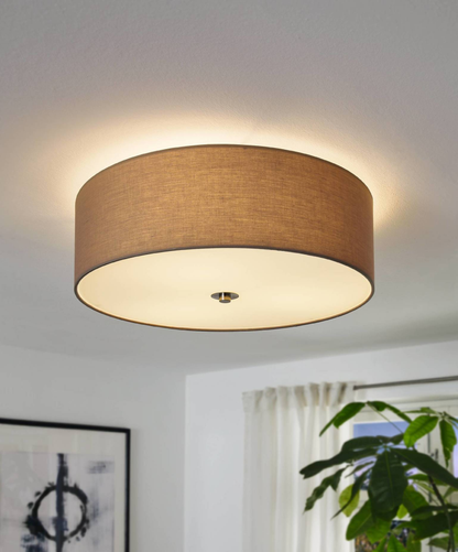 Eglo Pasteri Plafoniera 3x60W, bej