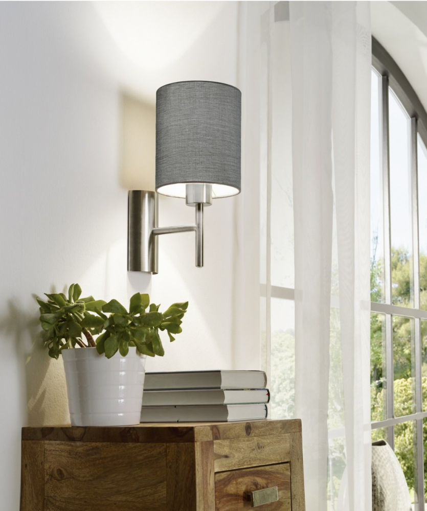 Eglo Pasteri Aplica 1x60W, gri