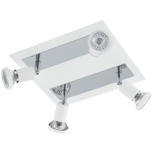 Eglo Sarria Plafoniera cu spot 4x5W, alb