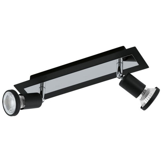Eglo Sarria Plafoniera cu spot 2x5W, negru