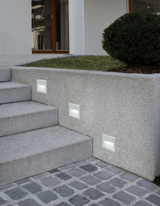 Eglo Zimba-LED Lampa patrata incastrata 1x3.7W, argintiu